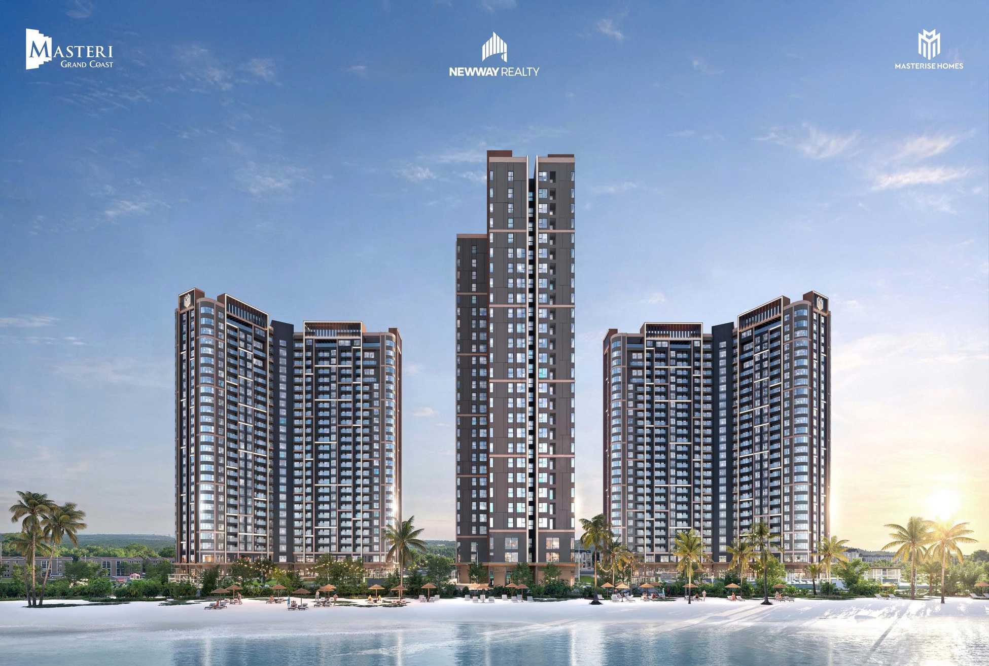 Phối cảnh Masteri Grand Coast Ocean Park 2 Hưng Yên