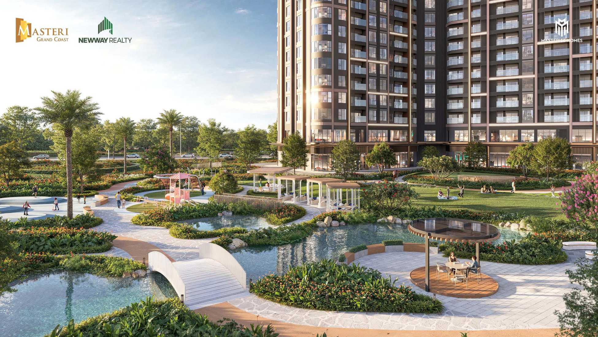 Hệ thống tiện ích Masteri Grand Coast Ocean Park 2 Hưng Yên