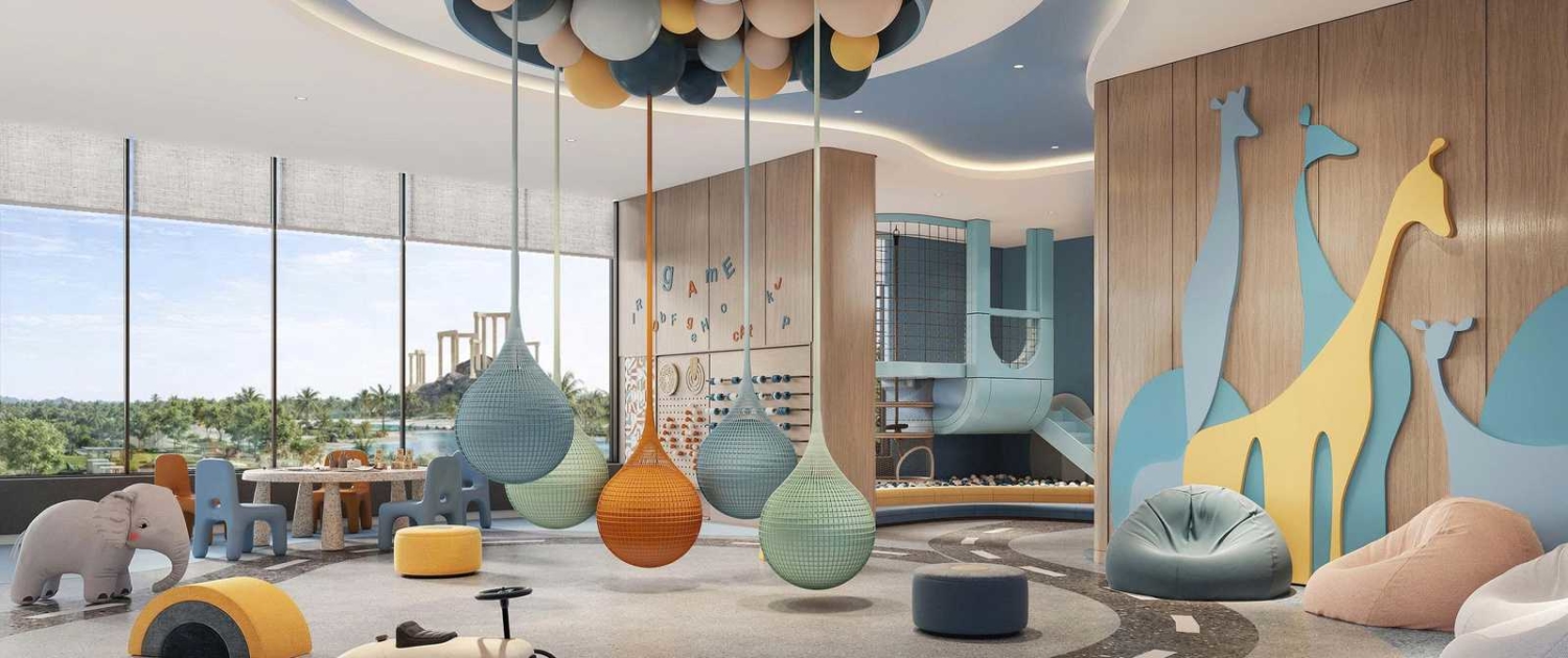 Khu vui chơi trẻ em trong nhà tại Masteri Grand Coast Ocean Park 2 Hưng Yên